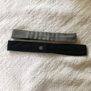 ❌SOLD❌ 2 Lululemon headbands w/ bag!
